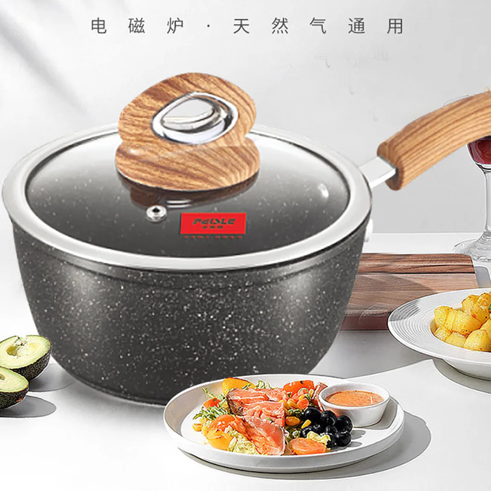 Fissler Non-Stick Maifan Stone Milk Pot - 18cm - Image 2