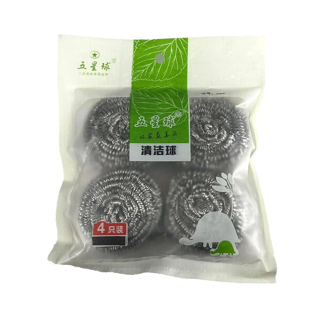 Five Star Stainless Steel Scrubbers - 4 Pieces X3 - Image 2