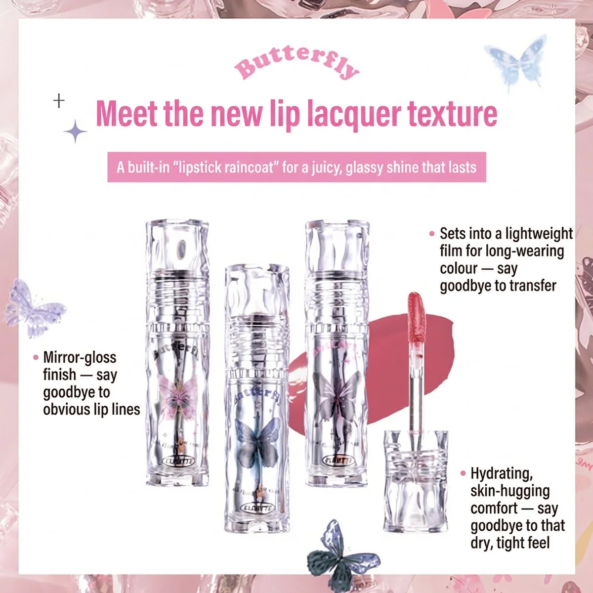 Flortte Hello Beauty Lip Lacquer - Shade 07 Wanderlust - Image 2