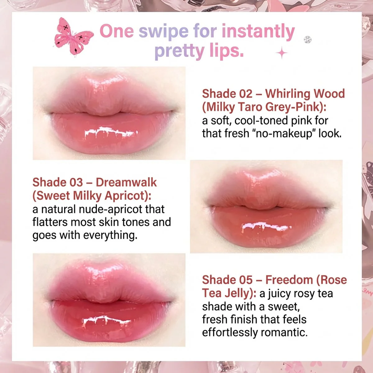 Flortte Hello Beauty Lip Lacquer - Shade 07 Wanderlust - Image 3