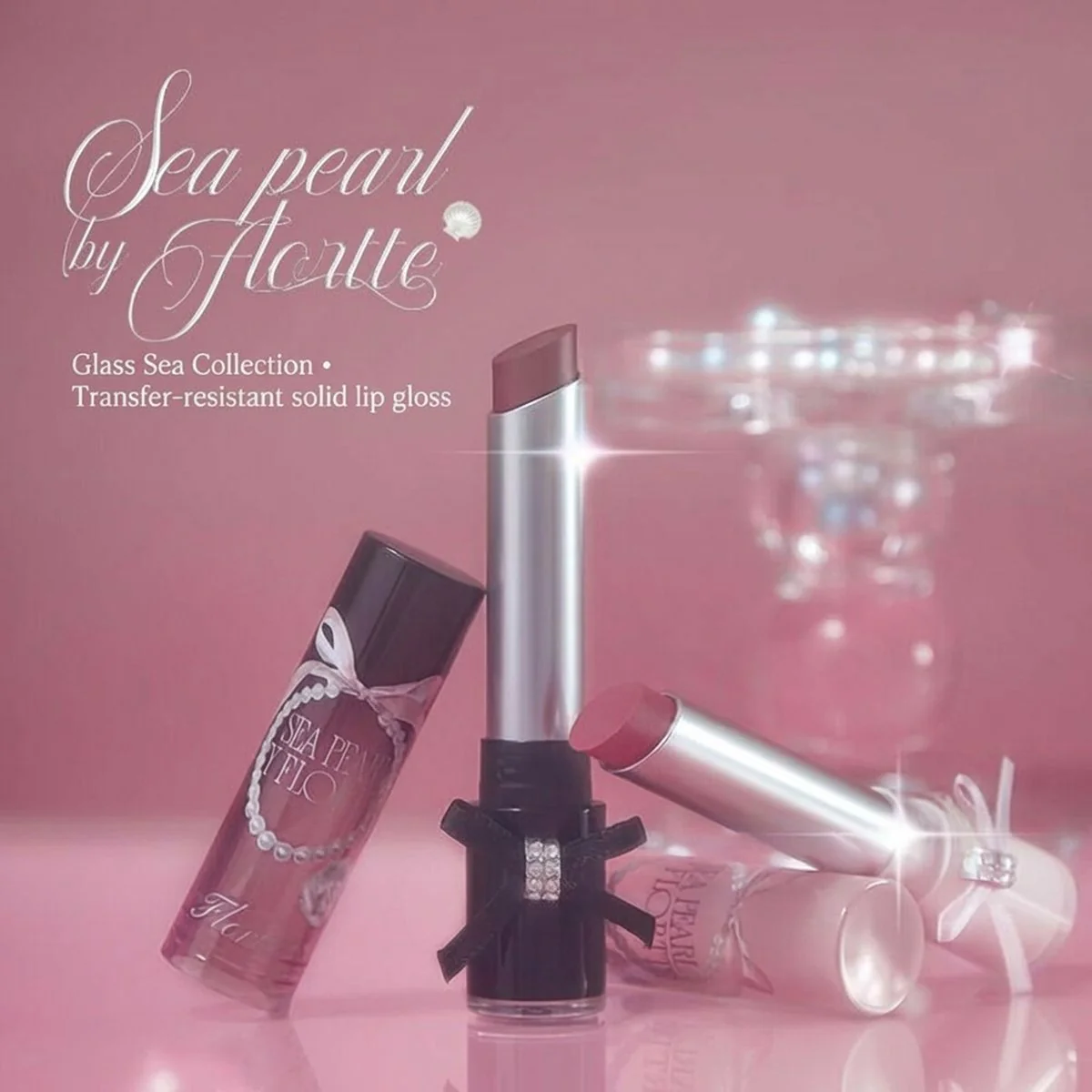 Flortte Sea Pearl Solid Lip Gloss Balm Stick – 2.7g – Multiple Shades - Image 4