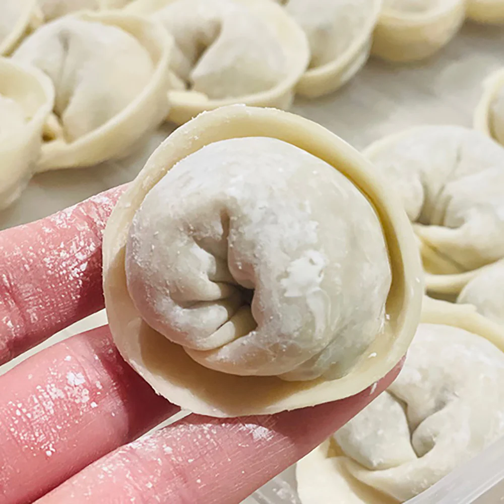 Fortune Dumplings Handmade Pork and Chrysanthemum Dumplings - 12pcs, 300g