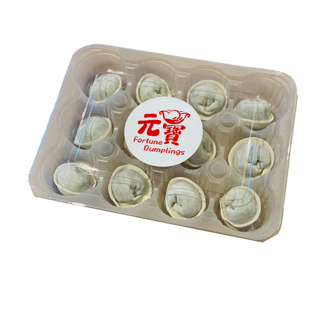 Fortune Handmade Dumplings Pork and Chive - 12pcs, 300g - Image 3