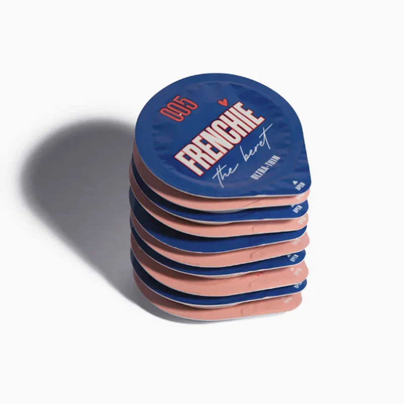 Frenchie The Beret Ultra-Thin Natural Lubricated Condoms - 12 Pack - Image 2