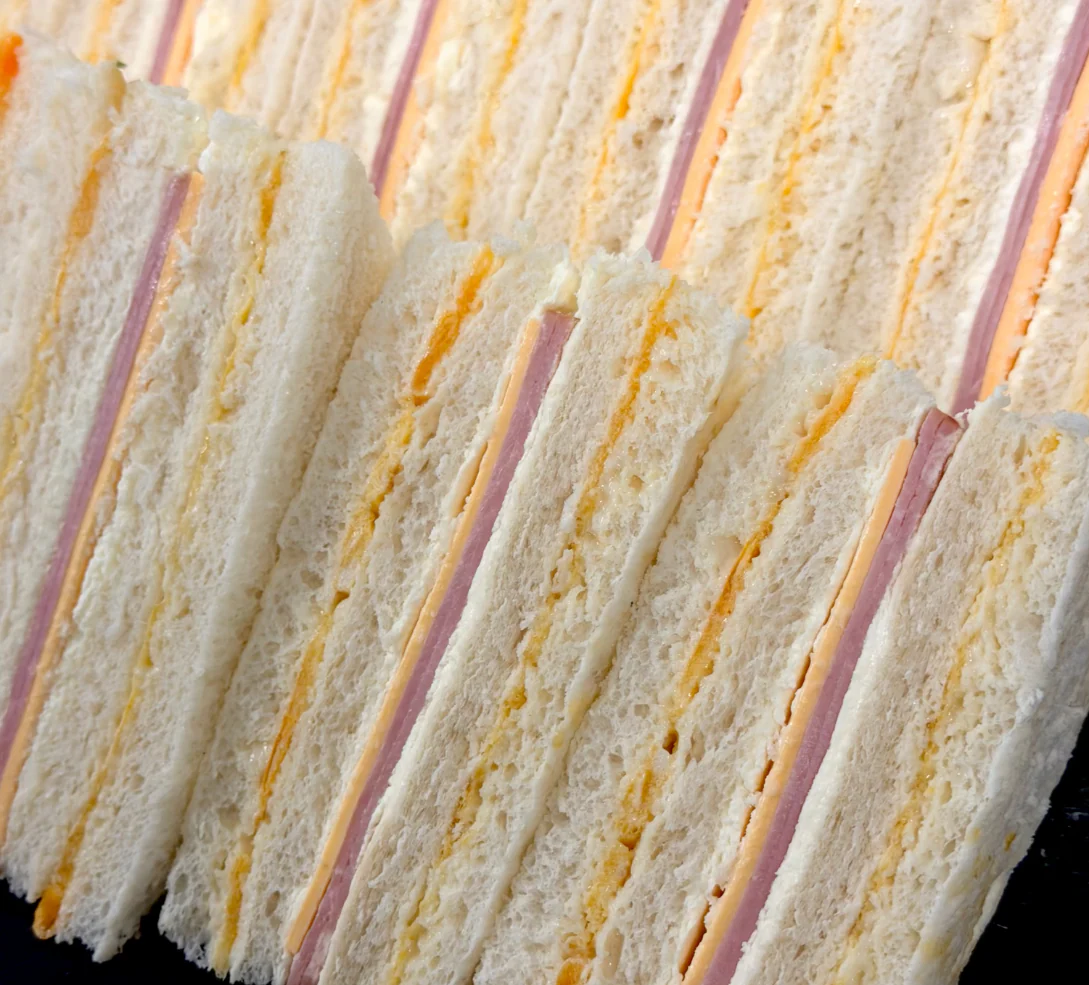 Fresh Ham, Egg & Cheese Sandwich on Japanese-Style White Bread - 1 Piece - Image 2