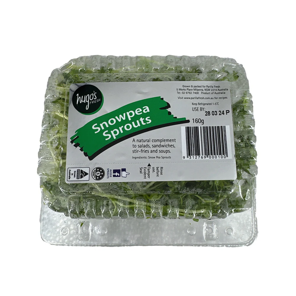 Fresh Snow Pea Sprouts - 160g - Image 3