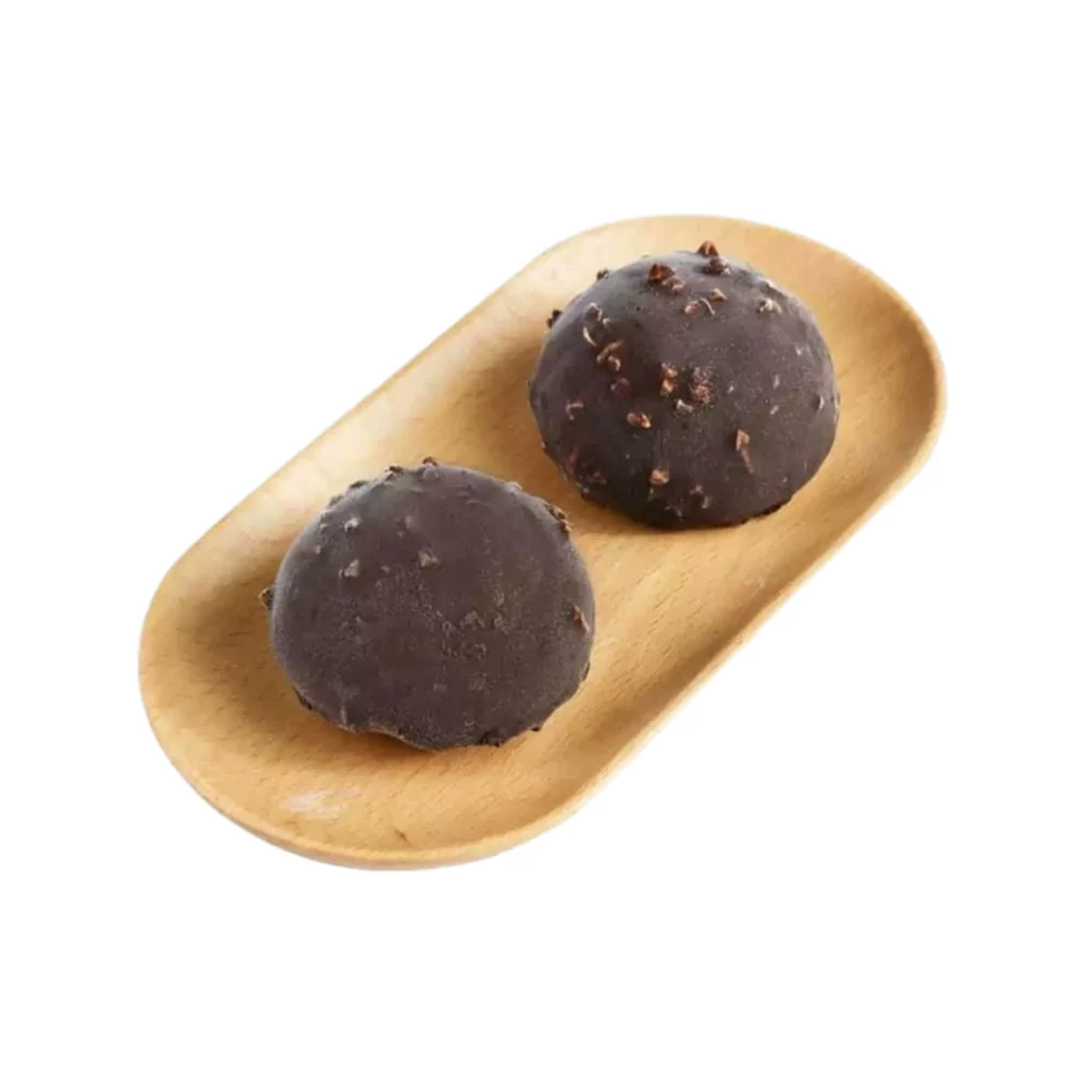 Freshhippo Bakery Crispy Chocolate Pistachio & Raspberry Daifuku 130g - Frozen Mochi Dessert - Image 5