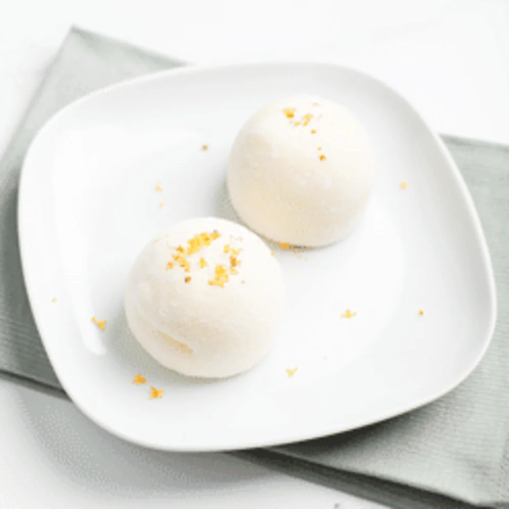 Freshhippo Bakery Osmanthus Sweet Rice Wine Daifuku 130g - Mochi Dessert - Image 4