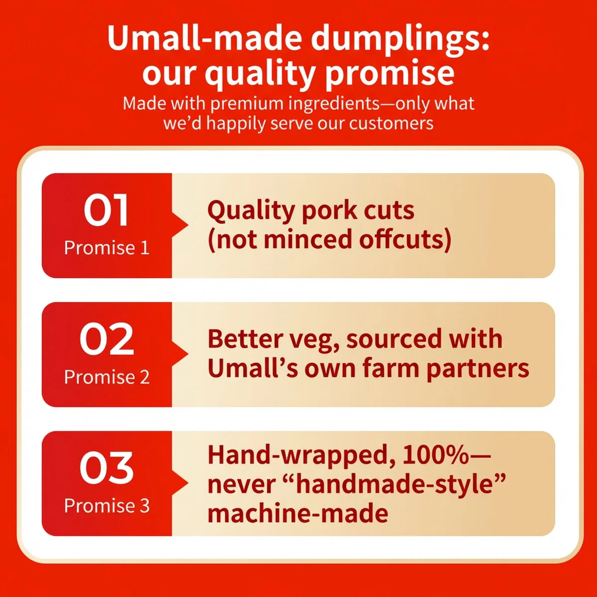 UMALL Frozen Handmade Beef & Onion Dumplings – 12 Pieces, 360g - Image 5