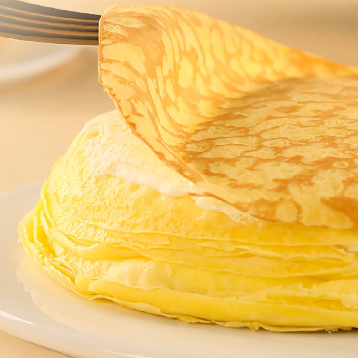 Frozen Musang King Durian Mille Crepe Cake 450g – Durian Layer Cake - Image 6