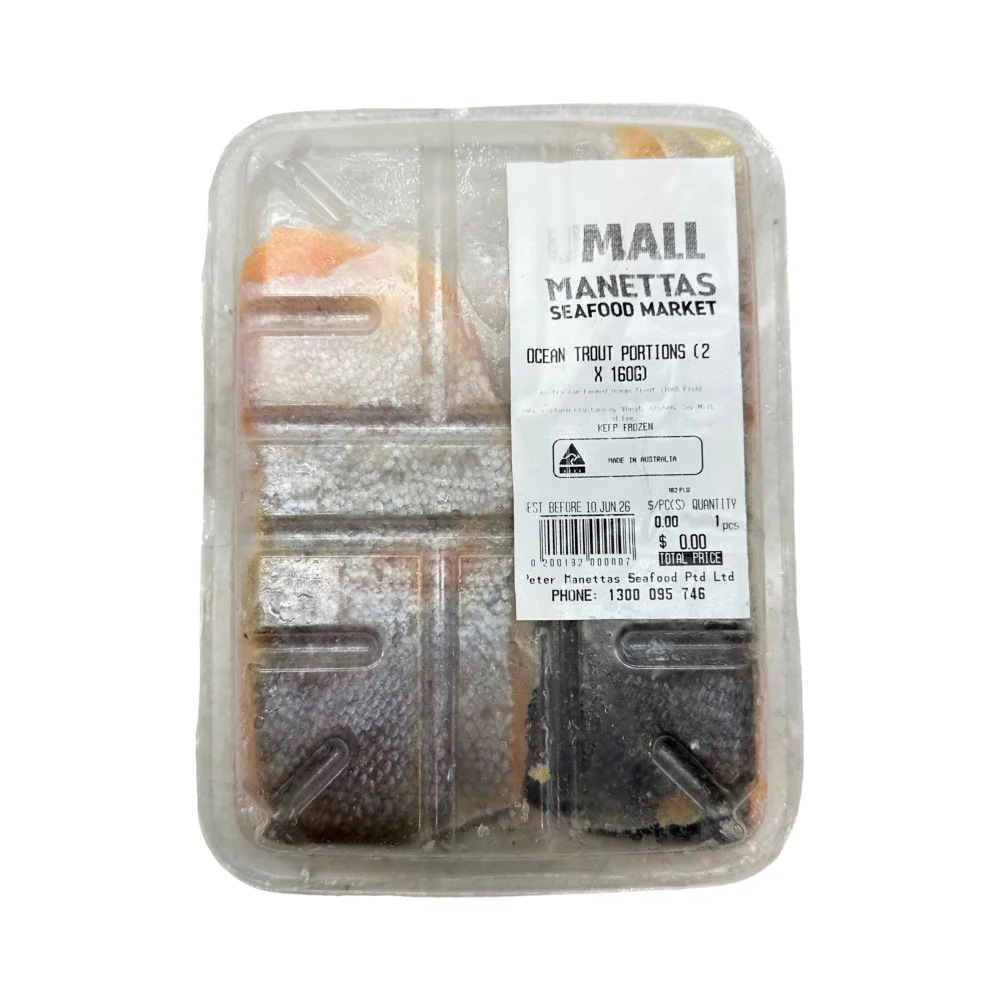 Frozen Ocean Trout Portions - 2 x 160g - Image 3