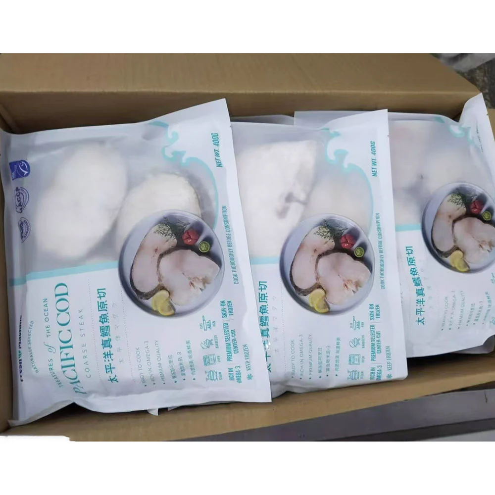 Frozen Pacific Cod Steaks 400g - Image 4