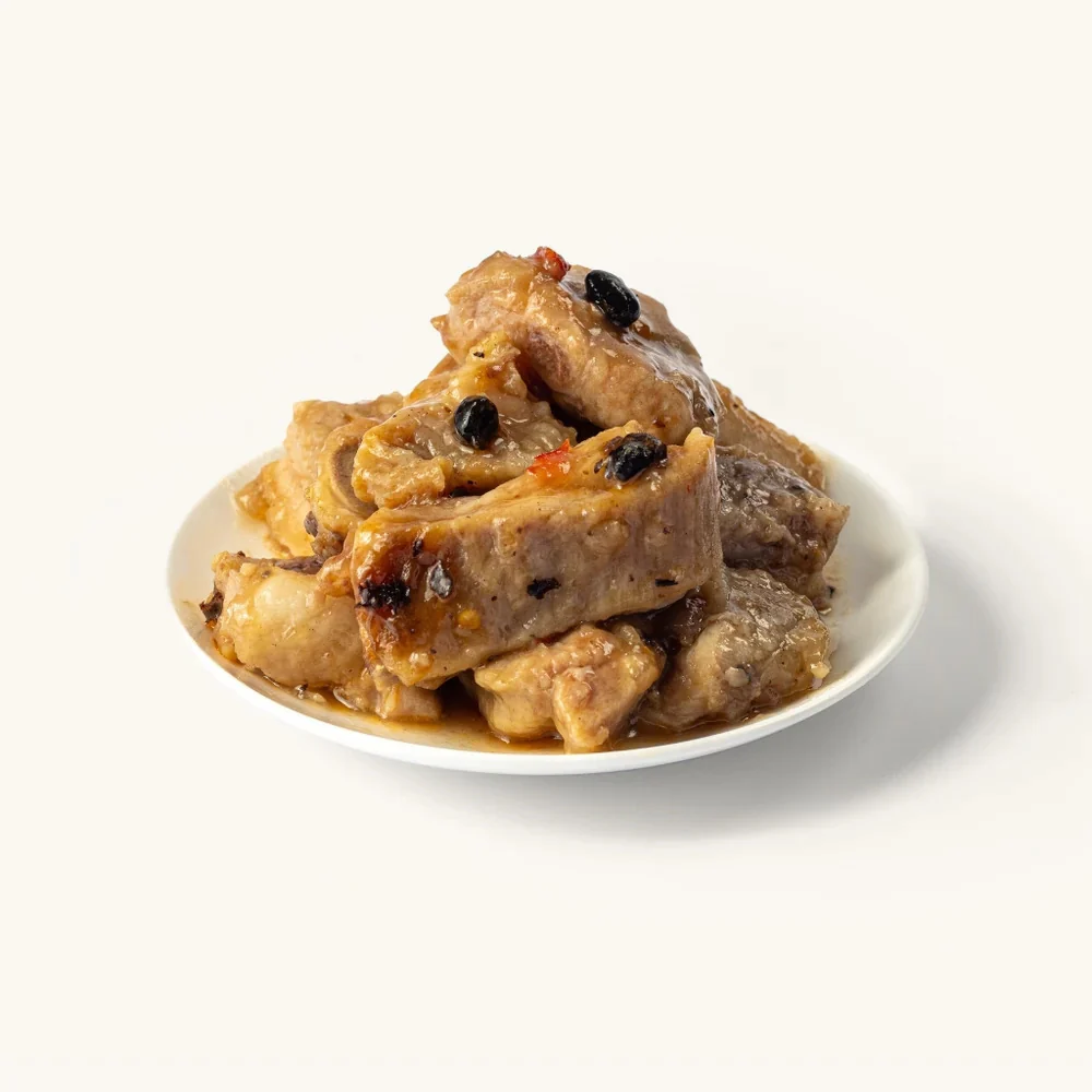 Frozen Pork Ribs in Black Bean Sauce 350g - Chinese Dim Sum Style