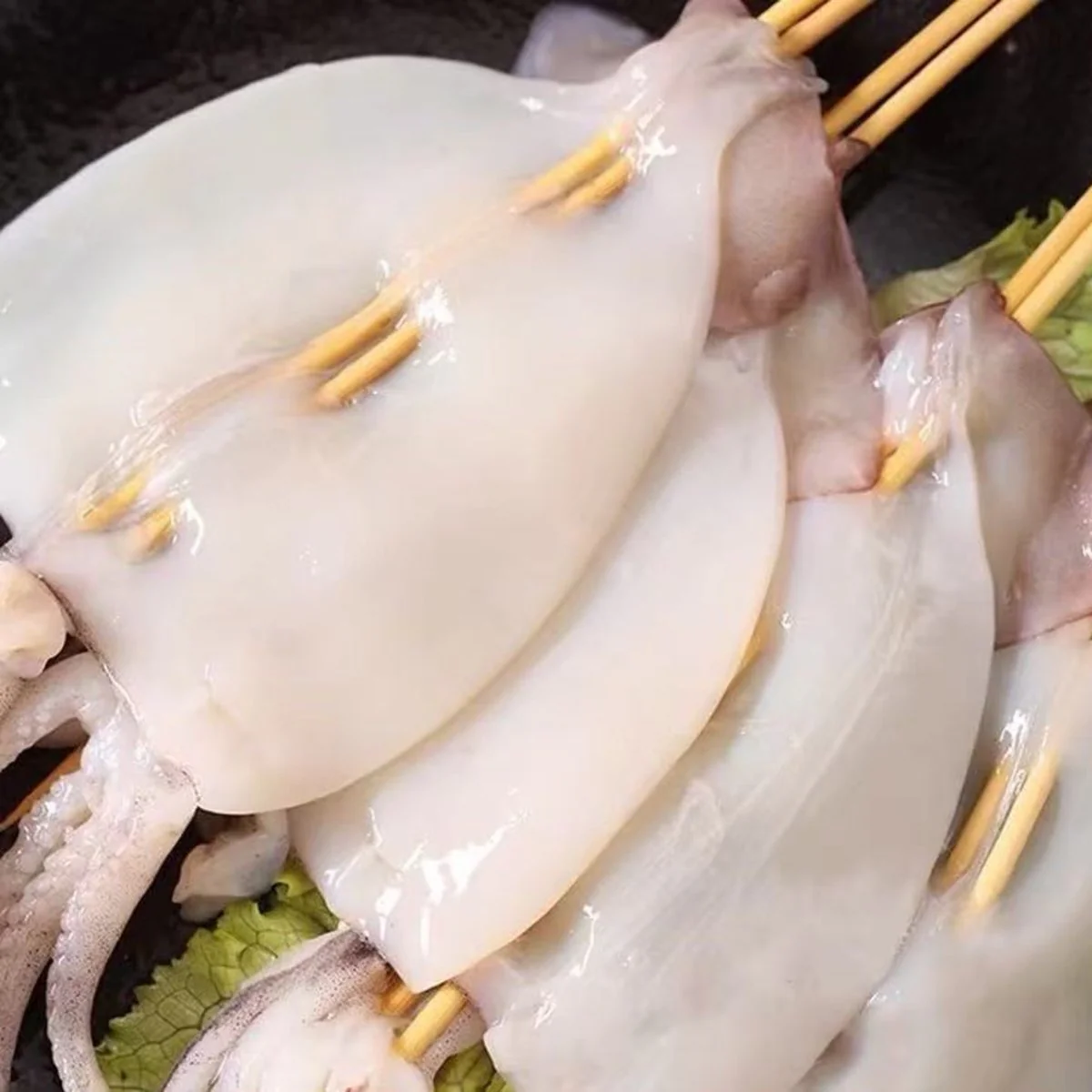 Frozen Squid Skewers 500g - Image 2
