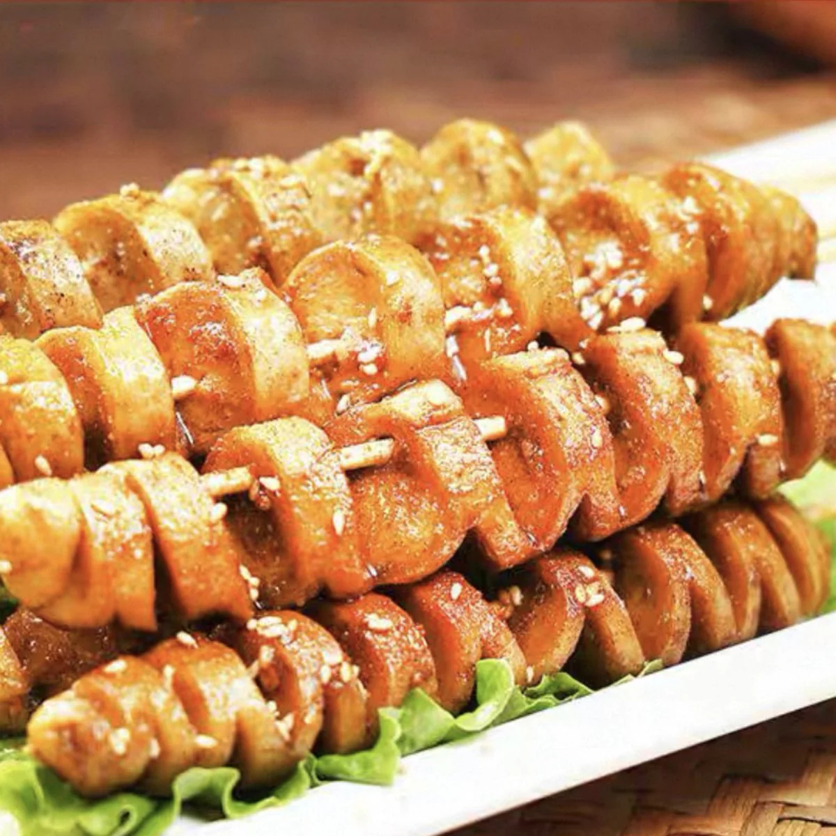 Frozen Wheat Gluten Skewers 800g - Image 3