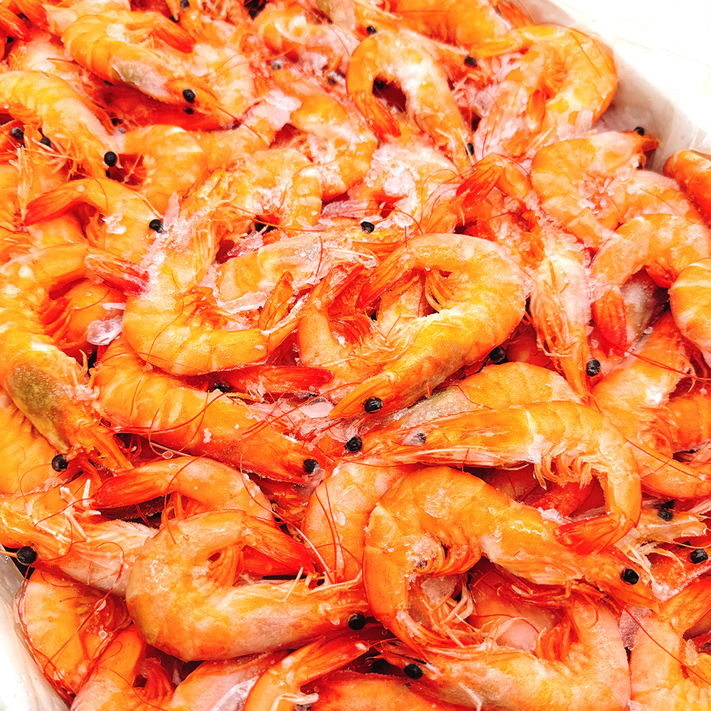 Frozen Whole Cooked Vannamai Prawns - Small Size, 51-80pcs, 5kg - Image 3