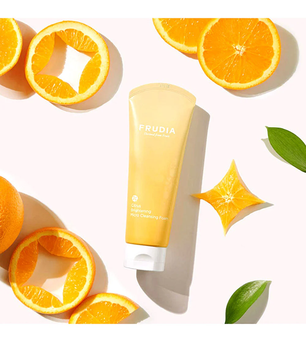 Frudia Citrus Brightening Micro Cleansing Foam - 145ml - Image 3