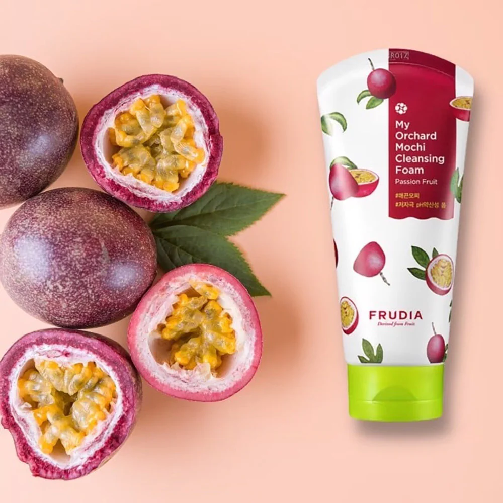 Frudia My Orchard Mochi Cleansing Foam - Passion Fruit, 120ml - Image 3