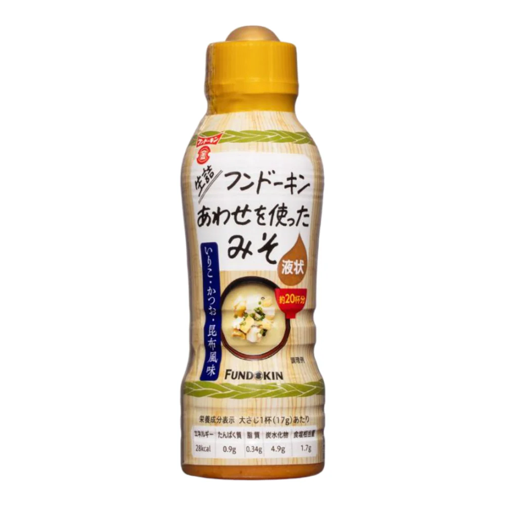 Fundokin Liquid Miso Seasoning 350ml - Japanese Miso Soup Base