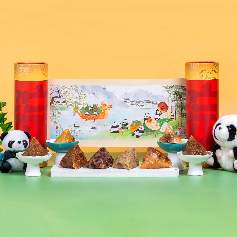G-LAB Imperial Bamboo Dumpling Gift Box - 8pcs, 1.2kg - Image 2