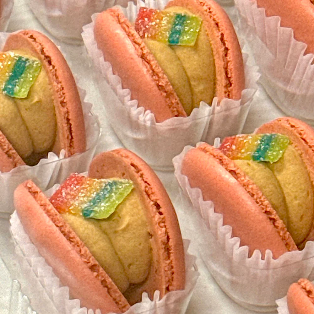 G-LAB Toffee Hazelnut Macaron - 1 Piece - Image 2