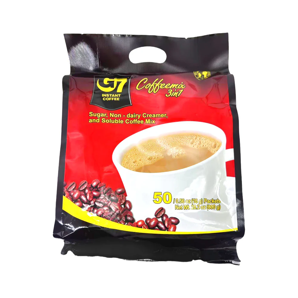 Trung Nguyên G7 Instant Coffee Mix 3-in-1 – 50 Sticks (16g each, 800g) - Image 3