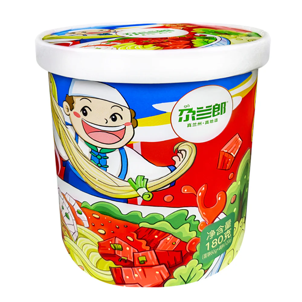 Galanlang Lanzhou Beef Noodles - Cup, 180g - Image 5