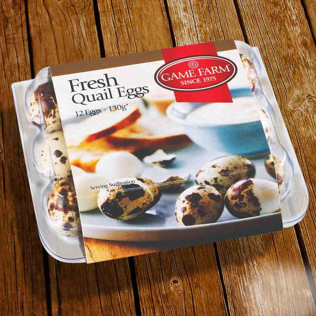 Game Farm Fresh Quail Eggs - 12 Pieces, 130g - Image 2