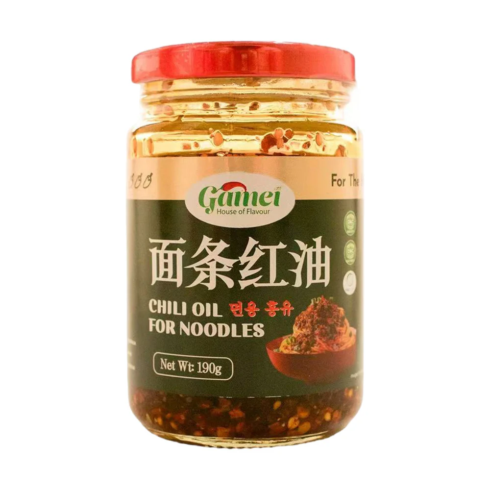 Gamei Chilli Oil for Noodles 190g