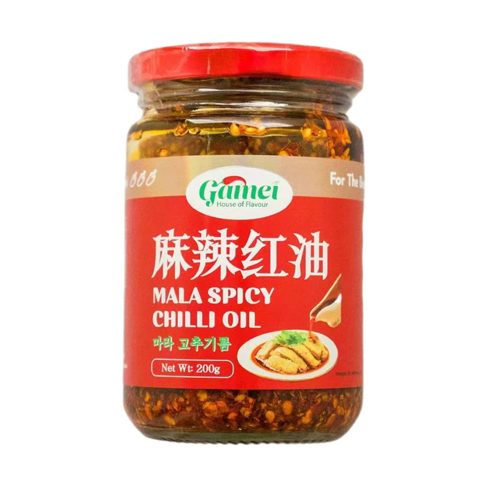 Gamei Mala Spicy Chilli Oil 200g - Sichuan-Style