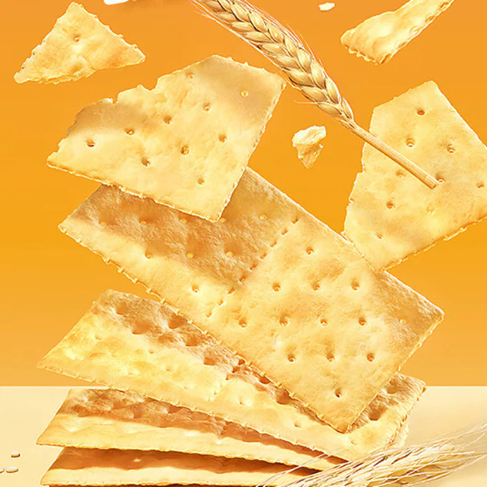Garden High Calcium Low Sugar Sesame Soda Crackers - 210g - Image 3