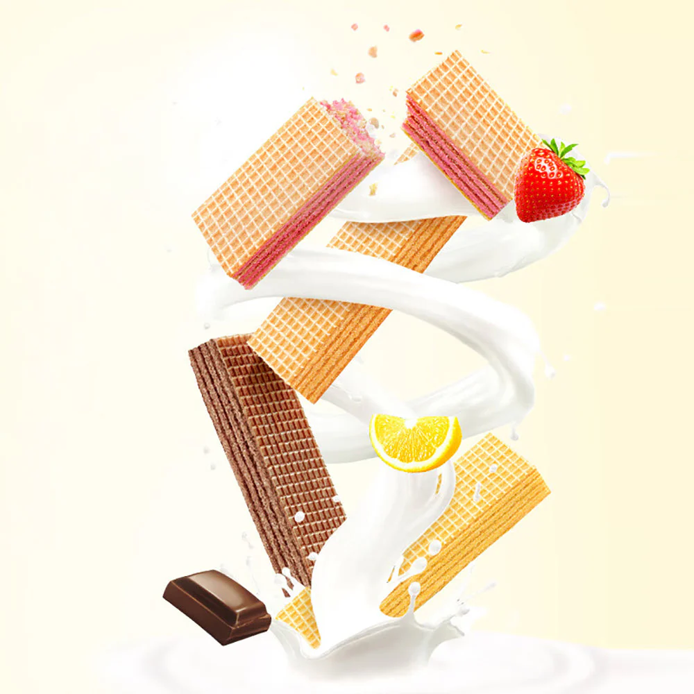 Garden Lemon Flavored Wafer Biscuits - 200g - Image 5
