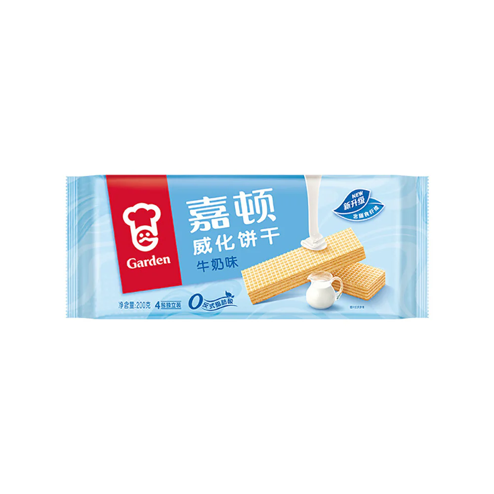 Garden Milk Flavored Wafer Biscuits - 200g - Image 3