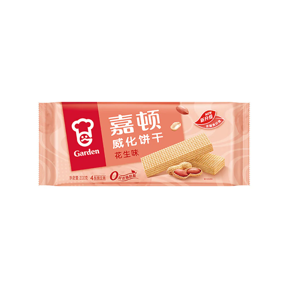 Garden Peanut Flavored Wafer Biscuits - 200g - Image 3