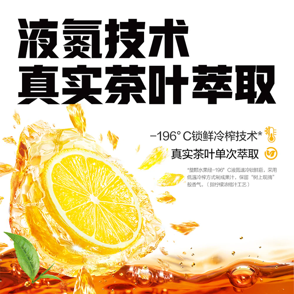 Genki Forest Iced Tea Lemon Blast - 600ml x 2 - Image 2