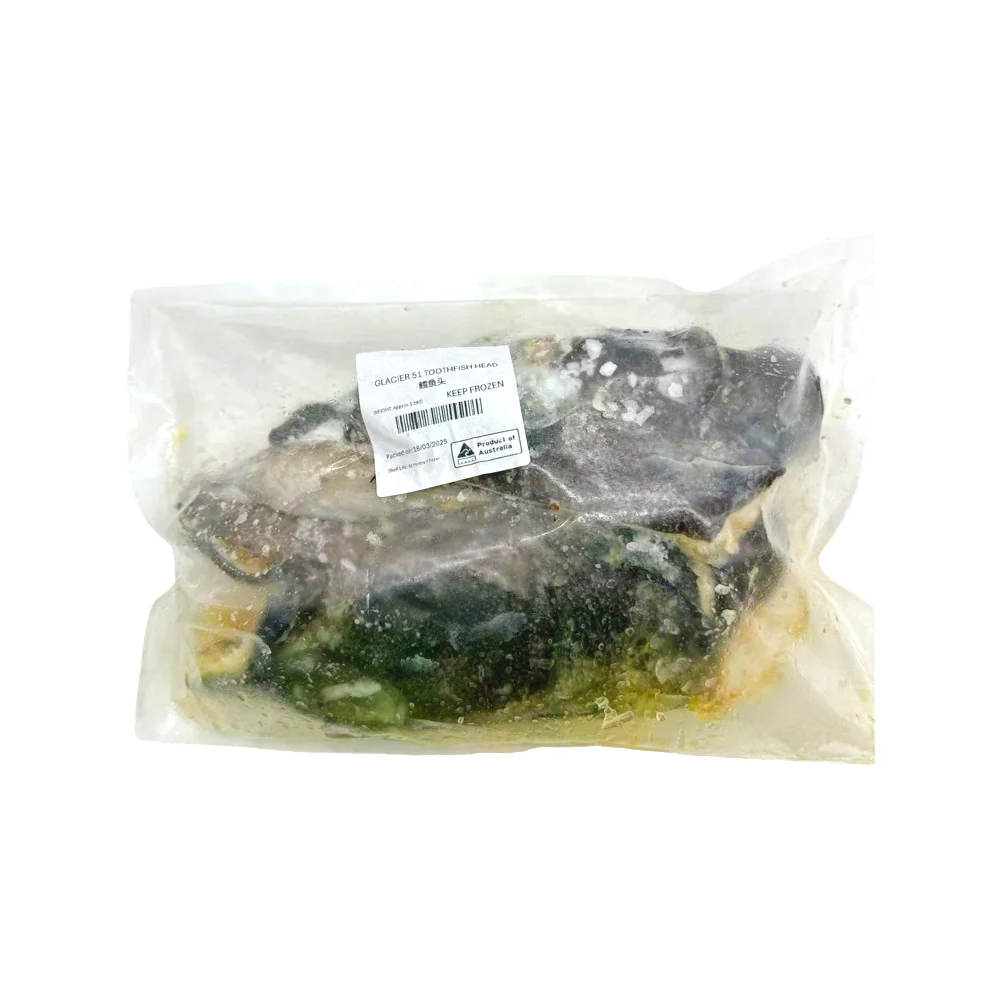 Glacier51 Frozen Toothfish Head - 1.5kg - Image 2