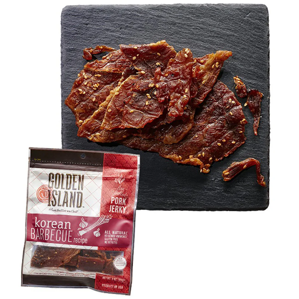 Golden Island Korean Barbecue Pork Jerky - 410g - Image 2