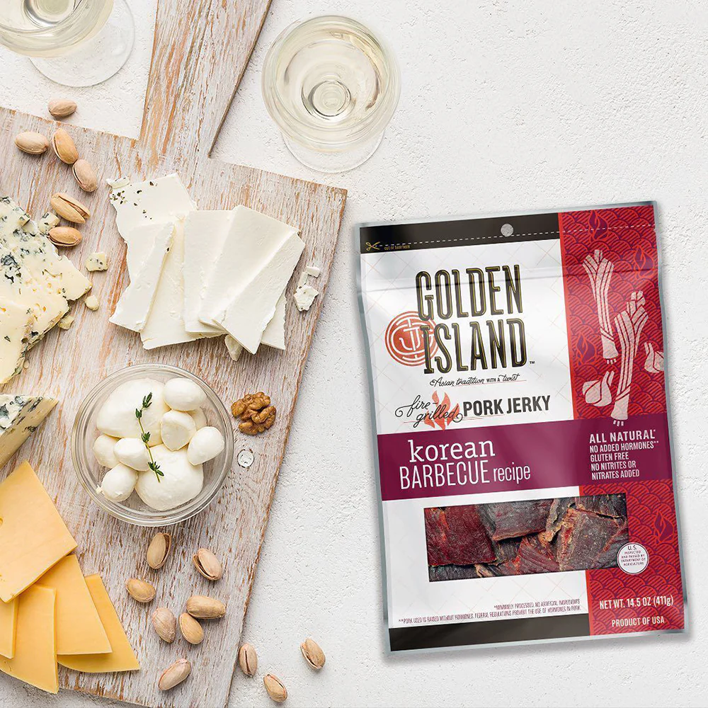 Golden Island Korean Barbecue Pork Jerky - 410g - Image 4
