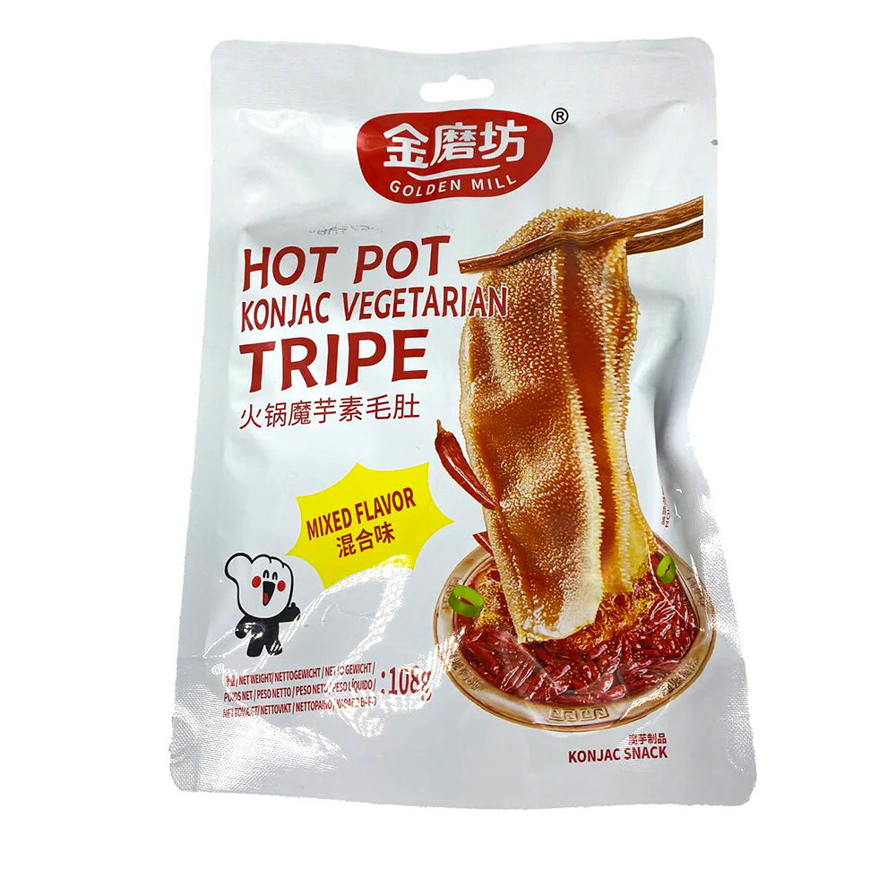 Golden Mill Hot Pot Konjac Vegetarian Tripe Mixed Flavor - 108g - Image 2