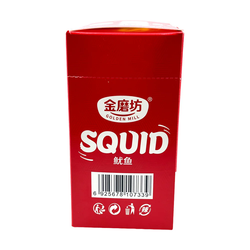 Golden Mill Hot & Spicy Squid Snack 300g (15g x 20 Packs) - Image 2