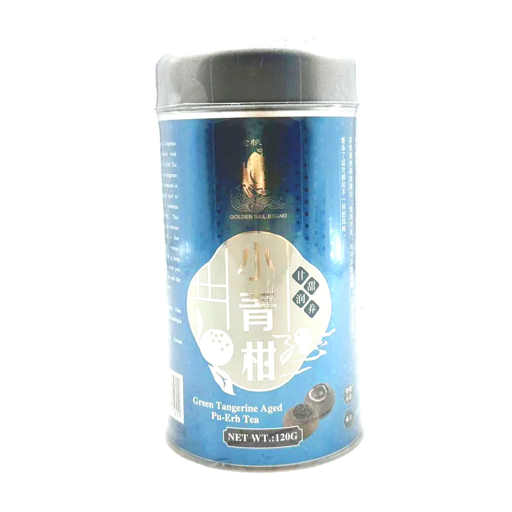 Golden Sail Green Tangerine Aged Pu-Erh Tea - 120g
