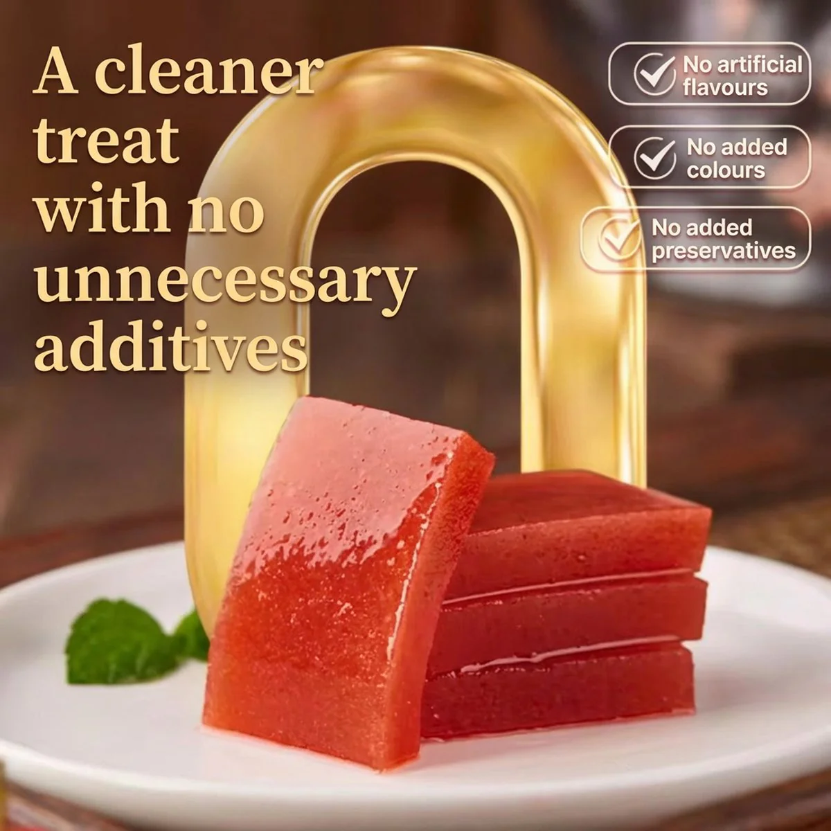Gongshe Lianmeng Fresh-Steamed Hawthorn Cake – Blueberry Flavour 210g - Image 4