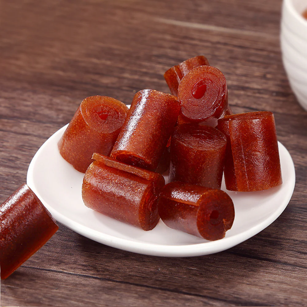 Gongshe Lianmeng Hawthorn Fruit Rolls 100g - Image 2