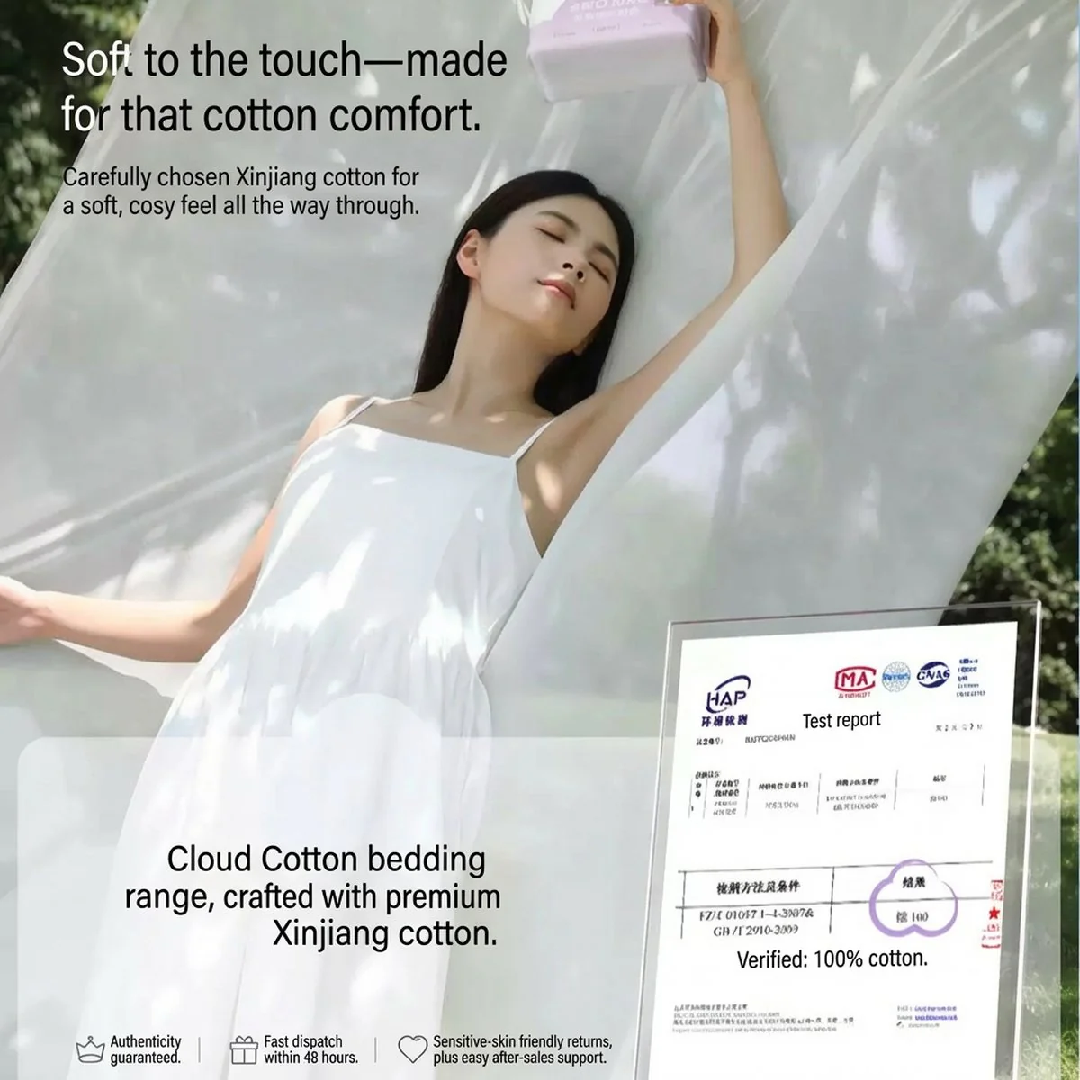 Goodgudi Cleansing Makeup Remover Cotton Pads - 120 Pieces - Image 2