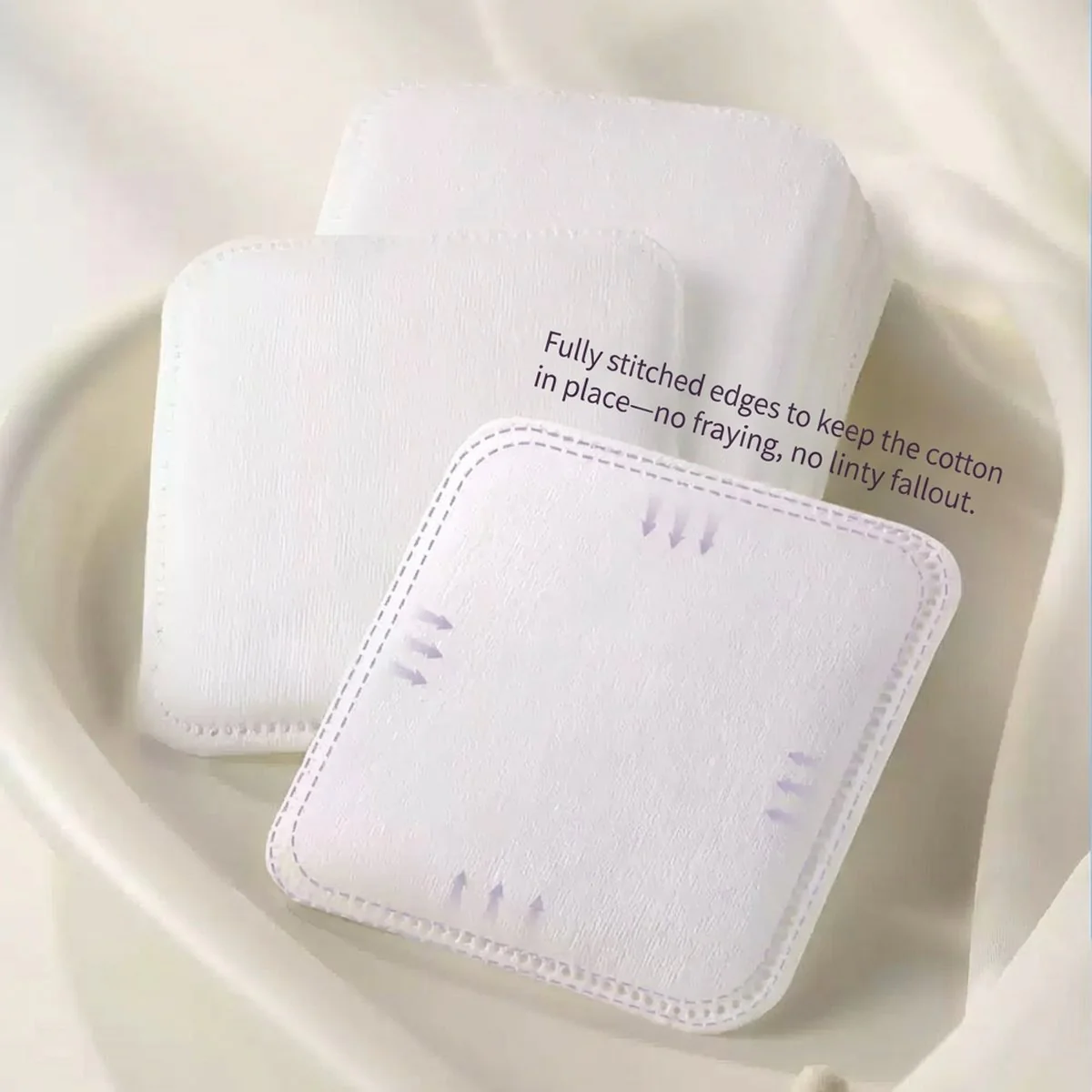 Goodgudi Cleansing Makeup Remover Cotton Pads - 120 Pieces - Image 4