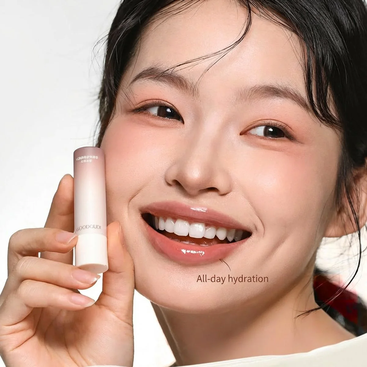 Goodgudi Essential Oil Lip Balm - 3.2g (Three Shades Available) - Image 3