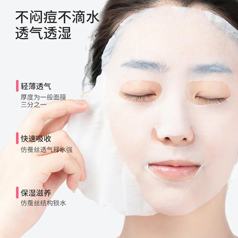 Goodie Compressed Silk Face Masks - Disposable, Box of 30 - Image 2