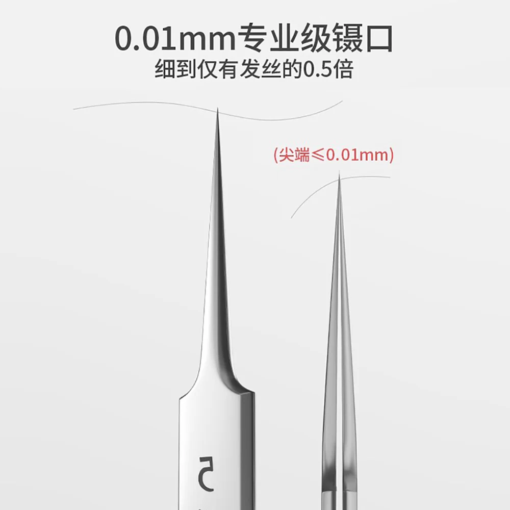 Goodie Precision Blackhead Tweezers - Ultra Fine Tips - Image 2
