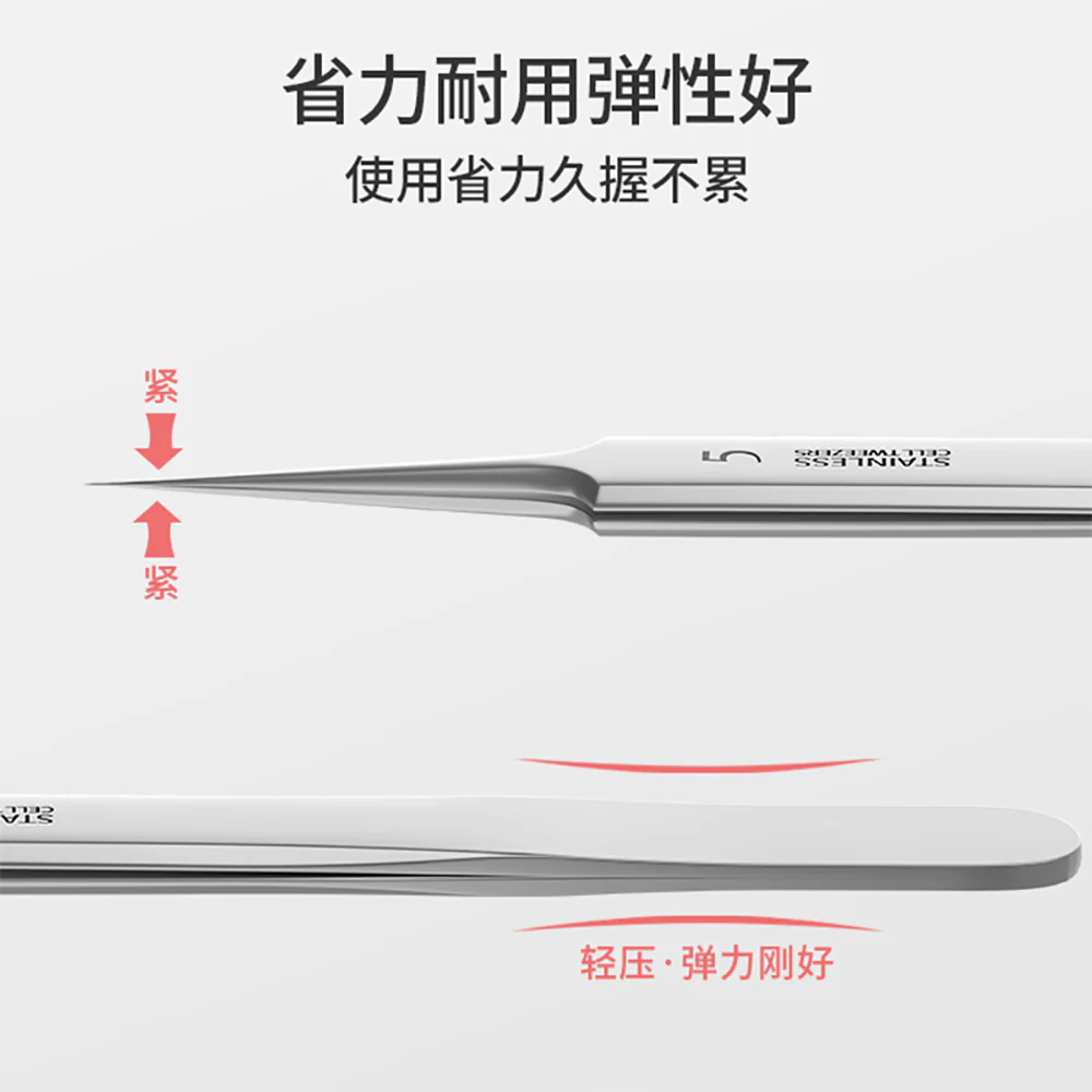 Goodie Precision Blackhead Tweezers - Ultra Fine Tips - Image 3
