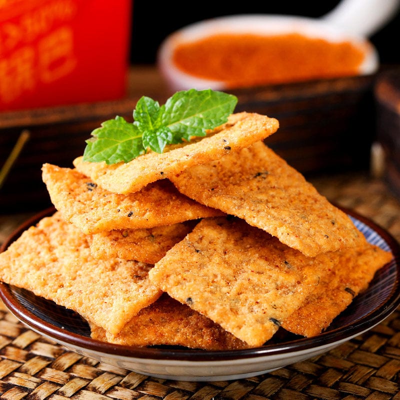 Gouyaer Spicy Crawfish Flavor Rice Crackers - 188g - Image 3
